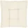 Beautissu Sitzkissen 50 x 50 x 10 cm beige 1 St.