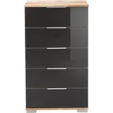 WIMEX Highboard 49 x 102 x 41 cm Grau