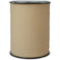 Clairefontaine 601549C - Spule Geschenband 250mx10mm, 1 Stück, Kraftbraun Matt