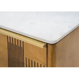 MASSIVMOEBEL24.DE Couchtisch Mango hellbraun geölt 120 x 60 x 45 cm