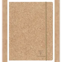 Clairefontaine 4x Sammelmappe mit Gummizug 24x32cm Kakao 83527C