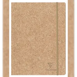 Clairefontaine 4x Sammelmappe mit Gummizug 24x32cm Kakao 83527C