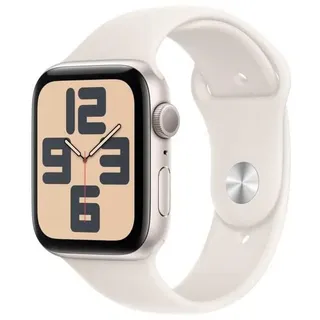 2024 GPS 44 mm Aluminiumgehäuse Polarstern, Sportarmband Polarstern S/M