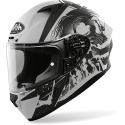 Airoh Valor Akuna, Integralhelm - Matt Schwarz/Grau - XS