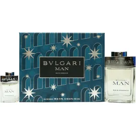 Bulgari Man Rain Essence Eau de Parfum 100 ml + Eau de Parfum 15 ml Geschenkset 2023