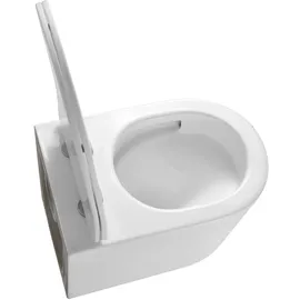 Kronenbach Tube WC-Sitz mit Absenkautomatik Weiß