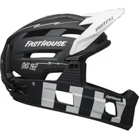 Bell Super Air R Spherical 58-62 cm matte black/white fasthouse 2022