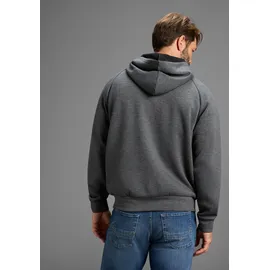 H.I.S. Kapuzensweatjacke Herren Anthrazit melange XL
