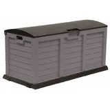 Fun Star Kissenbox Jumbo XXL 140 x 60 x 61 cm Silber-Schwarz