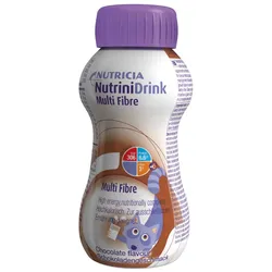 NutriniDrink Multi Fibre Schokolade 200 ml Flüssigkeit