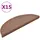vidaXL Stufenmatte 56 x 17 cm Braun