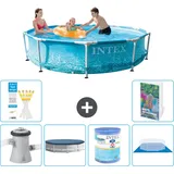 Frame Pool Rund - 305x76 Cm - 7-teilig  S341