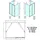 Polysan EASY LINE U-Kabine links 140 x 190 cm Klarglas EL1415EL3315EL3315-SET
