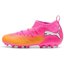 Puma Future 9 Match MG Kinder Poison Pink/Sun Stream/Bright Aqua 36