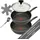 Tefal Cook&Clean Pfannen-Set 2-tlg. 28 cm + 28 cm