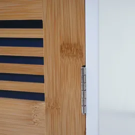 Mendler Waschbeckenunterschrank HWC-A85, Badschrank 60x60x30cm ~ bambus