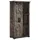 Massivmoebel24 Mango Schrank 100x50x190 grau