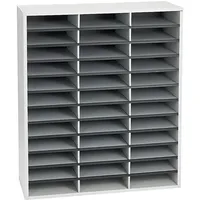 Fellowes Ablagefach für Dokumente melaminbeschichteter Rahmen 36 Fächer 737 x 302 x 881 mm