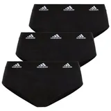 adidas Active Comfort Cotton Bikinislip schwarz XS 3er Pack
