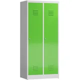 Classix X-515125 Spind 80 x 50 x 180 cm gelbgrün