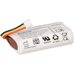 Lithium-Ionen Akkupack 3,6V 6,7Ah 24Wh 1S2P mit Kabel und Stecker