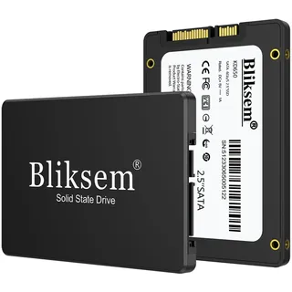 Bliksem KD650 SSD 512 GB SATA III 6 Gb/s Interne Festplatte 2,5 Zoll, Lesegeschwindigkeit bis zu 550MB/s, Kompatibel mit Laptops und PC Desktops (Schwarz ), Festkörper-Laufwerk
