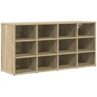 VidaXL Schuhschrank Sonoma Eiche 103 x 30 x 51