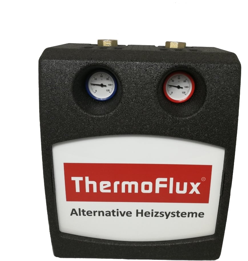 ThermoFlux Pumpengruppe ohne Pumpe | für ungemischte Heizkreise