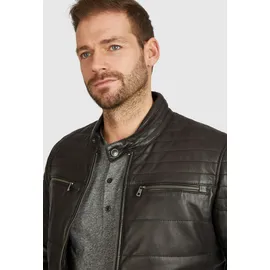 Bugatti Lederjacke Schwarz 3XL