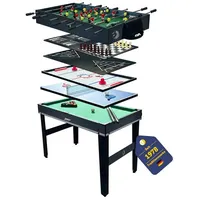 Best Sporting Tischkicker Kinder 10 in 1 PANTHER - Multi Kickertisch Kinder mit 10 Spielen: Billard, Tischtennis, Airhockey, Shuffleboard...