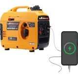 1,2kw Inverter Stromerzeuger Stromgenerator 11,5kg Leicht Tragbar Seilzugstarter Benzin 4 Takt Als Notstromaggregat Für Camping Reise Maxpeedingrods