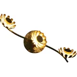 ECO-Light Luce Design LED-Deckenleuchte Bloom-Spots 9022-3 GO 3-flammig Gold Ø 10 cm
