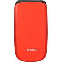 Brondi Raptor Orange Handy Flip Dual Sim Display 2,8 Zoll Farbdisplay