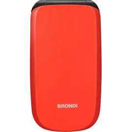 Brondi Raptor Orange Handy Flip Dual Sim Display 2,8 Zoll Farbdisplay