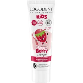Logona Logodent Kids Zahngel Happy Berry fluoridfrei 75 ml