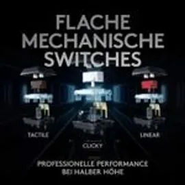 Logitech G915 TKL Tactile DE weiß