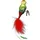 Inge-Glas® Christbaumschmuck, Philippinen Kakadu, Vogel 10cm (1-tlg), mundgeblasen, handbemalt grün