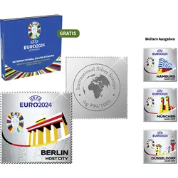 International Silver Stamps "UEFA EURO 2024TM"