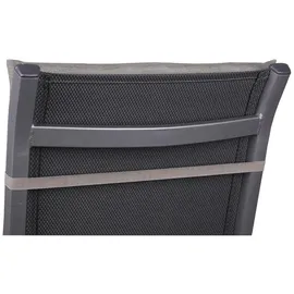 Sesselauflage 98 x 48 x 5 cm Taupe 4-tlg.