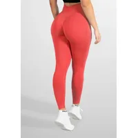 SMILODOX Leggings Amaze Scrunch Pro Rot ROT L