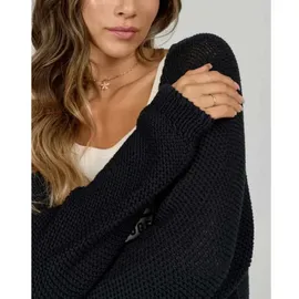 Salty Crew Strickjacke Schwarz XS