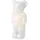 authentics Lumibär Dekoleuchte LED, Leuchtfigur in Bärenform mit Fernbedienung, Polyethylen, Weiß, 523700