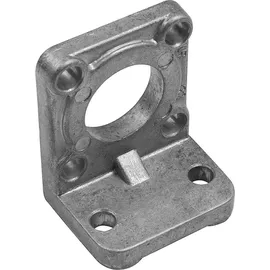 Riegler Winkelflansch, CETOP, ̃100, 1 Stück mit 4 Schrauben