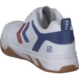 hummel Unisex Handballschuhe Uruz 2.0 Icon No23 Größe 42,5 in Weiß White/True Blue