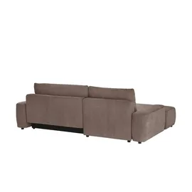 Uno Ecksofa mit Schlaffunktion Bouli ¦ braun ¦ Maße (cm): B: 264 H: 105 T: 162.0
