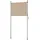 pro.tec Außenrollo 120 x 270 cm Beige Polyester