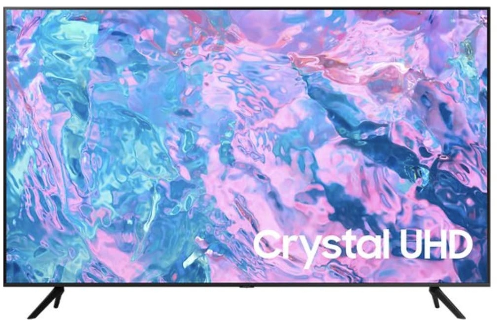 Samsung Crystal UHD CU7172 50 Zoll Fernseher (UE50CU7172UXXH, 2023 Modell), PurColor, Crystal Prozessor 4K, Motion Xcelerator, Smart TV [2023]