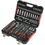 HM Müllner Steckschlüsselsatz 181-tlg Profi 1/4", 3/8", 1/2" Chrom-Vanadium 7181