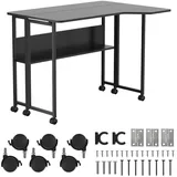 Maclean Brackets Klappschreibtisch Schwarz