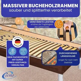 Coemo Lattenrost XXL extra stabil 90 x 200 cm